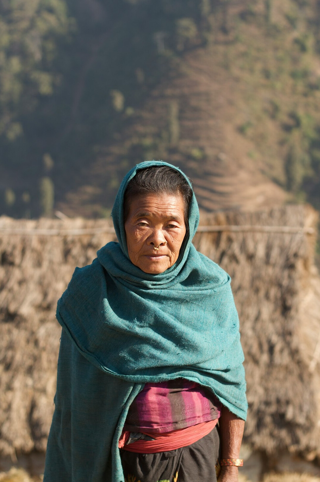 Portrait of a woman with a warm smile